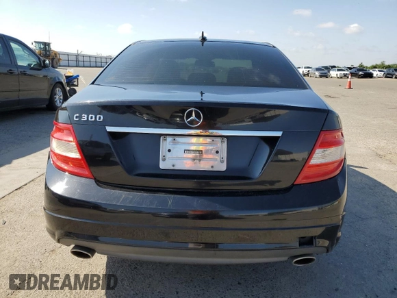 2008 Mercedes-Benz C 300 Sport with VIN WDDGF54X08R013779, listed as a Copart auction lot 54236315 with 117,546 mi miles and Salvage Title. Bid and sale history available at carsss.com. Image 6.