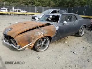 1971 Oldsmobile Cutlass with VIN 342571M217077, listed as a Copart auction lot 74833304 with Not Provided miles and Salvage Title. Bid and sale history available at DreamBid. Image 1.