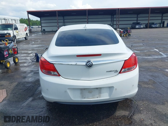 2011 Buick Regal CXL RL3 with VIN W04GR5EC7B1092915, listed as a IAAI auction lot 42547528 with 146,137 mi miles and . Bid and sale history available at DreamBid. Image 16.