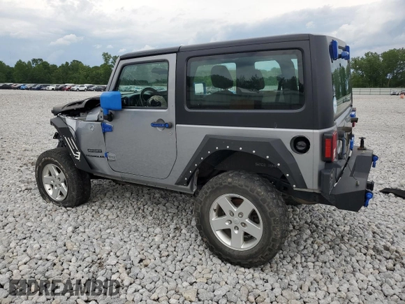 2015 Jeep Wrangler Sport with VIN 1C4AJWAG8FL540932, listed as a Copart auction lot 61870935 with 71,762 mi miles and Salvage title. Bid and sale history available at DreamBid. Image 2.