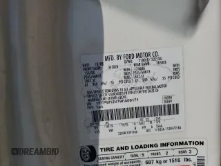 2009 Ford F-150 XL с VIN 1FTPW12V79FA09171, выставлен на аукционе Copart как лот 61936715 с пробегом 246 005 миль миль и Списание • Salvage title. История ставок и продаж доступна на DreamBid. Изображение 12.