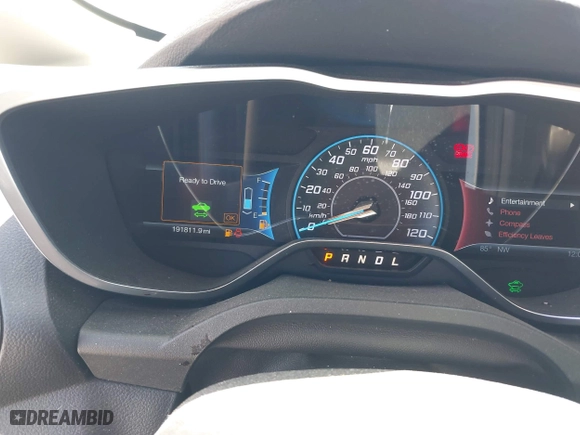 2013 Ford C-Max Energi SEL with VIN 1FADP5CU3DL555298, listed as a IAAI auction lot 41980253 with 191,811 mi miles. Bid and sale history available at carsss.com. Image 7.
