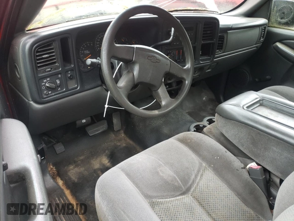 2006 Chevrolet Silverado 1500 Work Truck with VIN 3GCEC14X16G155073, listed as a Copart auction lot 56562905 with 240,110 mi miles and Clean Title. Bid and sale history available at DreamBid. Image 8.