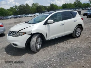 2014 Nissan Murano SV z VIN JN8AZ1MU3EW400964, wystawiony jako Copart lot #55452635 z przebiegiem 100 363 mil mil oraz Czysty tytuł • Clean title. Historia ofert i sprzedaży dostępna na DreamBid. Obrazek 1.