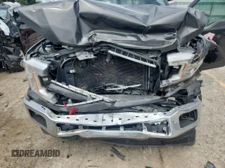2018 Ford F-150 XL with VIN 1FTEX1CP7JKF80739, listed as a Copart auction lot 62030155 with 144,548 mi miles and Salvage title. Bid and sale history available at DreamBid. Image 11.