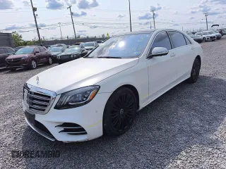 2020 Mercedes-Benz S 450 z VIN WDDUG6EB7LA511249, wystawiony jako Copart lot #59657245 z przebiegiem 28 172 mil mil oraz Czysty tytuł • Clean title. Historia ofert i sprzedaży dostępna na DreamBid. Obrazek 1.