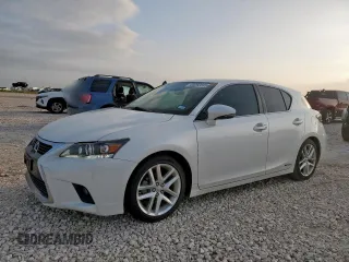 2015 Lexus CT 200h with VIN JTHKD5BH6F2246477, listed as a Copart auction lot 65092845 with 81,336 mi miles and Salvage title. Bid and sale history available at DreamBid. Image 1.