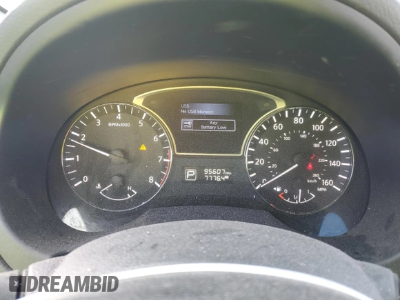 2015 Nissan Altima SV with VIN 1N4AL3AP1FC572121, listed as a Copart auction lot 44577135 with 95,607 mi miles and Salvage Title. Bid and sale history available at DreamBid. Image 9.