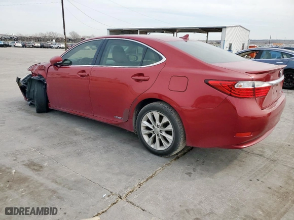 2013 Lexus ES 300h Hybrid with VIN JTHBW1GG6D2021556, listed as a Copart auction lot 48160415 with 175,704 mi miles and Salvage Title. Bid and sale history available at carsss.com. Image 2.