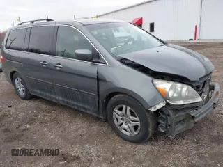 2007 Honda Odyssey EX-L z VIN 5FNRL38777B419475, wystawiony jako IAAI lot #41692512 z przebiegiem 130 361 mil mil oraz . Historia ofert i sprzedaży dostępna na DreamBid. Obrazek 1.