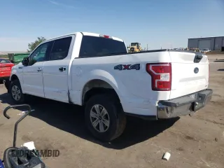 2018 Ford F-150 XL with VIN 1FTEW1EG3JKD38188, listed as a Copart auction lot 59938805 with 162,542 mi miles and Salvage title. Bid and sale history available at DreamBid. Image 2.