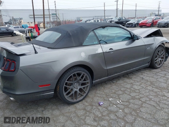 2013 Ford Mustang V6 with VIN 1ZVBP8EM8D5248243, listed as a IAAI auction lot 42429803 with 130,099 mi miles and . Bid and sale history available at DreamBid. Image 4.