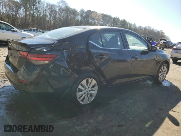 2022 Nissan Sentra S with VIN 3N1AB8BV0NY279911, listed as a Copart auction lot 48057005 with 40,880 mi miles and Salvage Title. Bid and sale history available at carsss.com. Image 3.