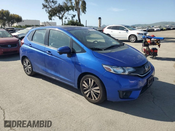 2015 Honda Fit EX-L z VIN 3HGGK5H8XFM785764, wystawiony jako Copart lot #52246635 z przebiegiem 308 947 mil mil oraz Czysty tytuł • Clean title. Historia ofert i sprzedaży dostępna na DreamBid. Obrazek 4.