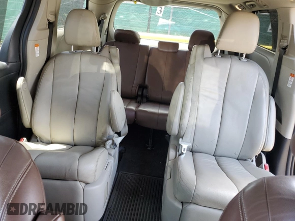 2015 Toyota Sienna Limited with VIN 5TDDK3DC7FS104752, listed as a Copart auction lot 61606055 with 119,771 mi miles and Salvage title. Bid and sale history available at DreamBid. Image 10.