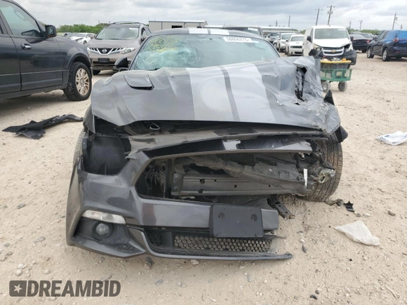 2017 Ford Mustang GT with VIN 1FA6P8CF5H5340110, listed as a Copart auction lot 50806275 with 105,301 mi miles and Salvage Title. Bid and sale history available at carsss.com. Image 5.