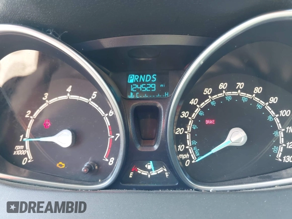 2015 Ford Fiesta SE with VIN 3FADP4BJ4FM149307, listed as a IAAI auction lot 42078091 with 124,529 mi miles. Bid and sale history available at carsss.com. Image 7.