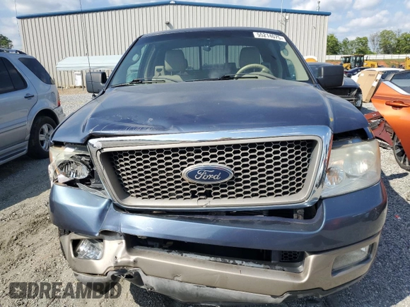 2005 Ford F-150 XLT with VIN 1FTPX12555NA08341, listed as a Copart auction lot 55214075 with 182,059 mi miles and Salvage title. Bid and sale history available at DreamBid. Image 5.