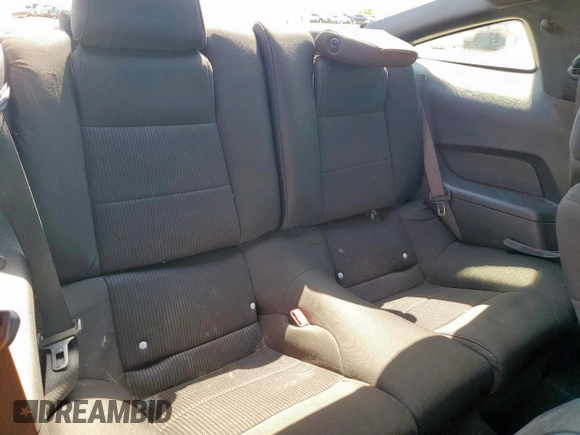 2011 Ford Mustang V6 with VIN 1ZVBP8AM4B5165105, listed as a Copart auction lot 52209855 with 202,568 mi miles and Salvage Title. Bid and sale history available at carsss.com. Image 10.