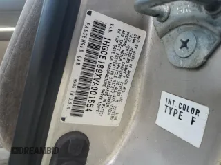 1997 Honda Accord EX with VIN 1HGCE189XVA001554, listed as a Copart auction lot 71355014 with 217,696 mi miles and Salvage Title. Bid and sale history available at carsss.com. Image 12.