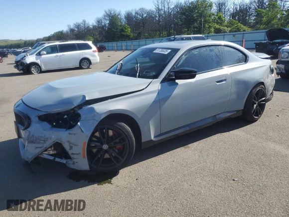 2022 BMW 2 Series M240i xDrive with VIN 3MW53CM09N8C66684, listed as a Copart auction lot 61736535 with 26,905 mi miles and Salvage title. Bid and sale history available at DreamBid. Image 1.