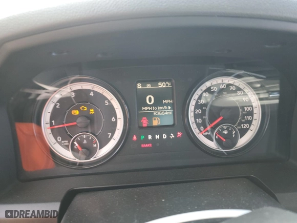 2018 Ram 1500 Express with VIN 1C6RR7FG6JS212988, listed as a Copart auction lot 51281975 with 63,684 mi miles and Salvage Title. Bid and sale history available at carsss.com. Image 9.