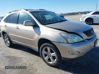 2004 Lexus RX 330 with VIN 2T2GA31U74C008568, listed as a IAAI auction lot 41692347 with 129,880 mi miles. Bid and sale history available at carsss.com. Image 1.