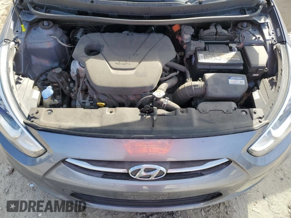 2017 Hyundai Accent SE with VIN KMHCT4AE2HU299920, listed as a Copart auction lot 50144085 with 93,029 mi miles and Clean Title. Bid and sale history available at carsss.com. Image 11.