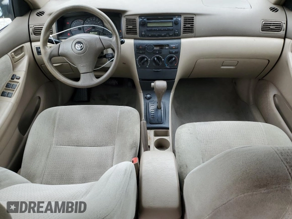 2006 Toyota Corolla CE с VIN 2T1BR32E76C685749, выставлен на аукционе Copart как лот 53939235 с пробегом 189 343 миль миль и Списание • Salvage title. История ставок и продаж доступна на DreamBid. Изображение 8.