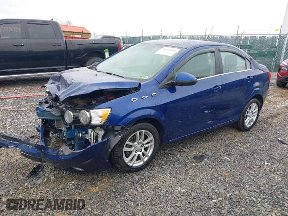 2013 Chevrolet Sonic LT with VIN 1G1JC5SH9D4251652, listed as a IAAI auction lot 41795018 with 45,268 mi miles and . Bid and sale history available at DreamBid. Image 17.