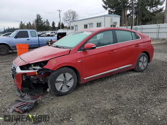 2020 Hyundai Ioniq SE z VIN KMHC75LC6LU235426, wystawiony jako Copart lot #49510765 z przebiegiem 78 575 mil mil oraz Szkoda całkowita • Salvage title. Historia ofert i sprzedaży dostępna na DreamBid. Obrazek 1.