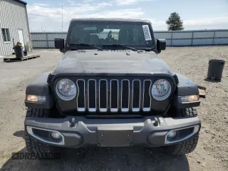 2020 Jeep Wrangler Unlimited Sahara with VIN 1C4HJXEG3LW145470, listed as a Copart auction lot 59386005 with 47,838 mi miles and Salvage title. Bid and sale history available at DreamBid. Image 5.
