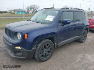 2017 Jeep Renegade Latitude with VIN ZACCJABB9HPG54080, listed as a IAAI auction lot 41611622 with 118,364 mi miles. Bid and sale history available at carsss.com. Image 16.