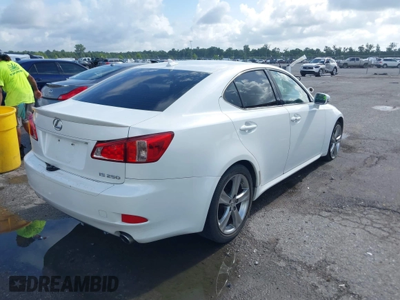 2012 Lexus IS 250 with VIN JTHBF5C28C5166435, listed as a IAAI auction lot 42509339 with 182,870 mi miles and . Bid and sale history available at DreamBid. Image 4.