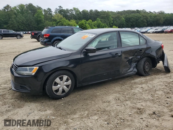 2013 Volkswagen Jetta S with VIN 3VW2K7AJ8DM286294, listed as a Copart auction lot 60145705 with 166,724 mi miles and Clean title. Bid and sale history available at DreamBid. Image 1.