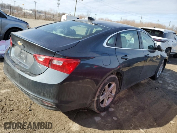 2019 Chevrolet Malibu LS with VIN 1G1ZB5ST1KF225817, listed as a Copart auction lot 44306405 with 44,675 mi miles and Salvage Title. Bid and sale history available at DreamBid. Image 3.