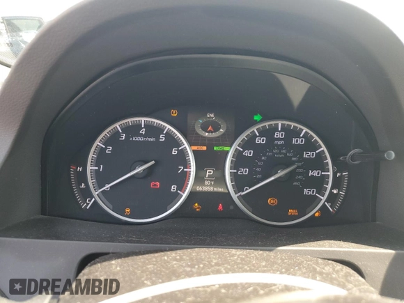 2017 Acura RDX Advance with VIN 5J8TB4H75HL033734, listed as a Copart auction lot 62729295 with 63,858 mi miles and Salvage title. Bid and sale history available at DreamBid. Image 9.