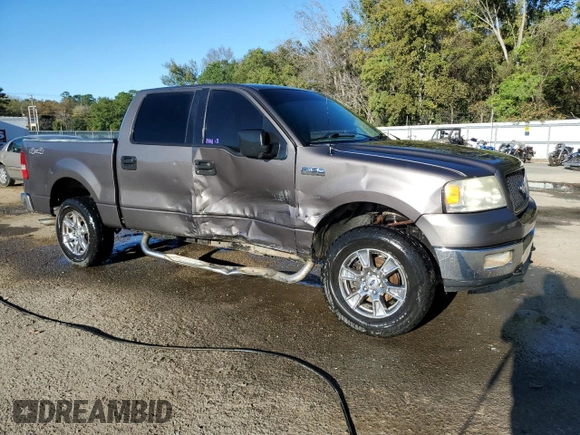 2004 Ford F-150 XLT with VIN 1FTRW14W54KB87028, listed as a Copart auction lot 79939714 with 260,492 mi miles and Salvage Title. Bid and sale history available at carsss.com. Image 4.