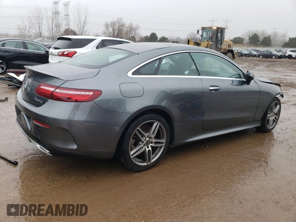 2019 Mercedes-Benz E-Class E 450 with VIN WDD1J6JB0KF072083, listed as a Copart auction lot 42458765 with 54,465 mi miles and Salvage Title. Bid and sale history available at carsss.com. Image 3.