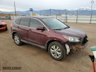 2014 Honda CR-V EX with VIN 5J6RM3H55EL033167, listed as a Copart auction lot 47700305 with 169,578 mi miles and Salvage Title. Bid and sale history available at carsss.com. Image 4.