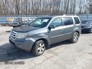 2011 Honda Pilot EX-L with VIN 5FNYF4H51BB065906, listed as a IAAI auction lot 41956370 with 233,977 mi miles and . Bid and sale history available at DreamBid. Image 22.