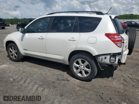 2010 Toyota RAV4 Limited with VIN 2T3DK4DV8AW015593, listed as a Copart auction lot 55684915 with 140,294 mi miles and Salvage title. Bid and sale history available at DreamBid. Image 2.