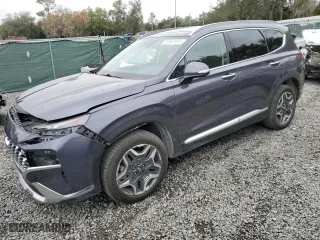 2022 Hyundai Santa Fe Hybrid Limited with VIN KM8S5DA12NU051651, listed as a Copart auction lot 82987013 with 26,873 mi miles. Bid and sale history available at carsss.com. Image 1.