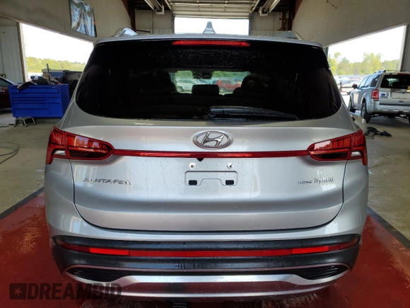 2023 Hyundai Santa Fe Hybrid SEL Premium with VIN 5NMS3DA13PH022728, listed as a Copart auction lot 71202204 with 15,531 mi miles and Salvage Title. Bid and sale history available at carsss.com. Image 6.