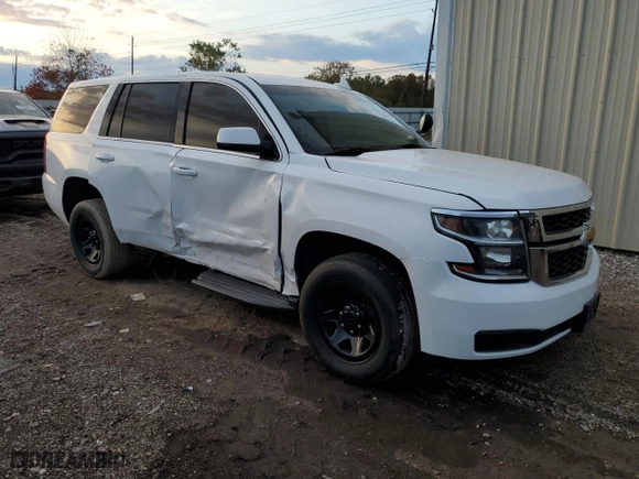 2019 Chevrolet Tahoe Commercial with VIN 1GNLCDEC2KR241479, listed as a Copart auction lot 83676744 with 104,092 mi miles and Salvage Title. Bid and sale history available at carsss.com. Image 4.