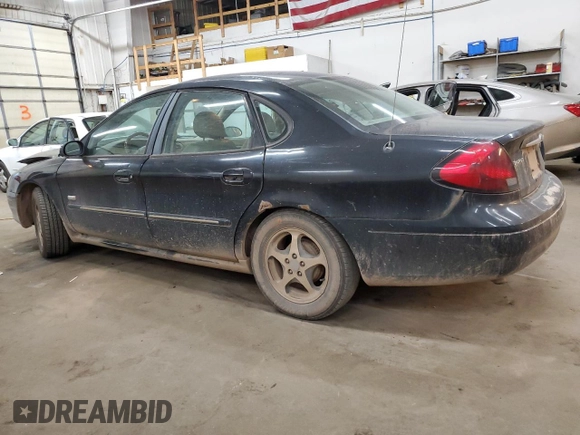 2003 Ford Taurus SEL Deluxe with VIN 1FAHP56S43A219925, listed as a Copart auction lot 76978824 with 191,000 mi miles and Salvage Title. Bid and sale history available at DreamBid. Image 2.