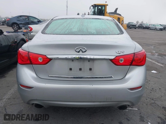 2017 Infiniti Q50 2.0t with VIN JN1CV7AP7HM642242, listed as a IAAI auction lot 41622492 with 97,102 mi miles. Bid and sale history available at carsss.com. Image 16.