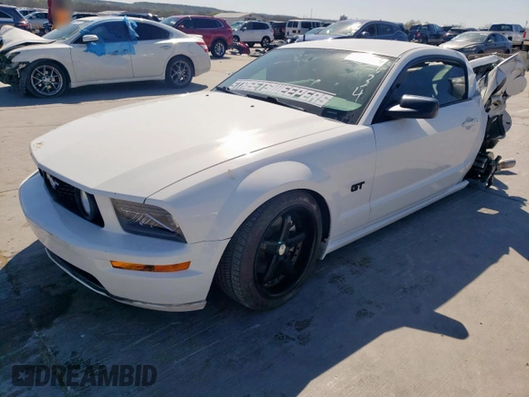 2006 Ford Mustang GT Deluxe z VIN 1ZVFT82H865186270, wystawiony jako Copart lot #49670655 z przebiegiem Nie podano mil oraz Szkoda całkowita • Salvage title. Historia ofert i sprzedaży dostępna na DreamBid. Obrazek 1.