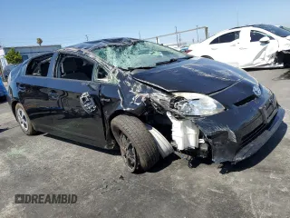 2015 Toyota Prius Four with VIN JTDKN3DU9F0435875, listed as a Copart auction lot 63533905 with Not provided miles and Salvage title. Bid and sale history available at DreamBid. Image 4.