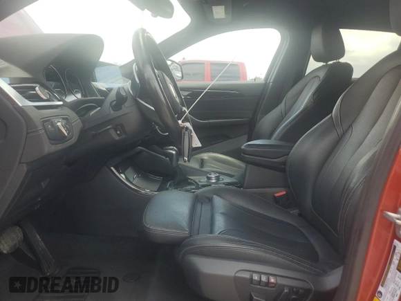 2018 BMW X2 sDrive28i with VIN WBXYJ3C37JEJ75554, listed as a Copart auction lot 58845425 with 90,110 mi miles and Salvage title. Bid and sale history available at DreamBid. Image 7.